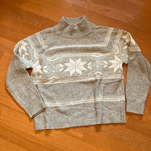 NWOT Vici Alpine Fair Isle sweater M - Picture 2 of 5